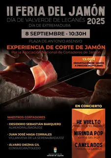 Cartel-II-Feria-del-Jamon-Valverde-de-Leganes_x320